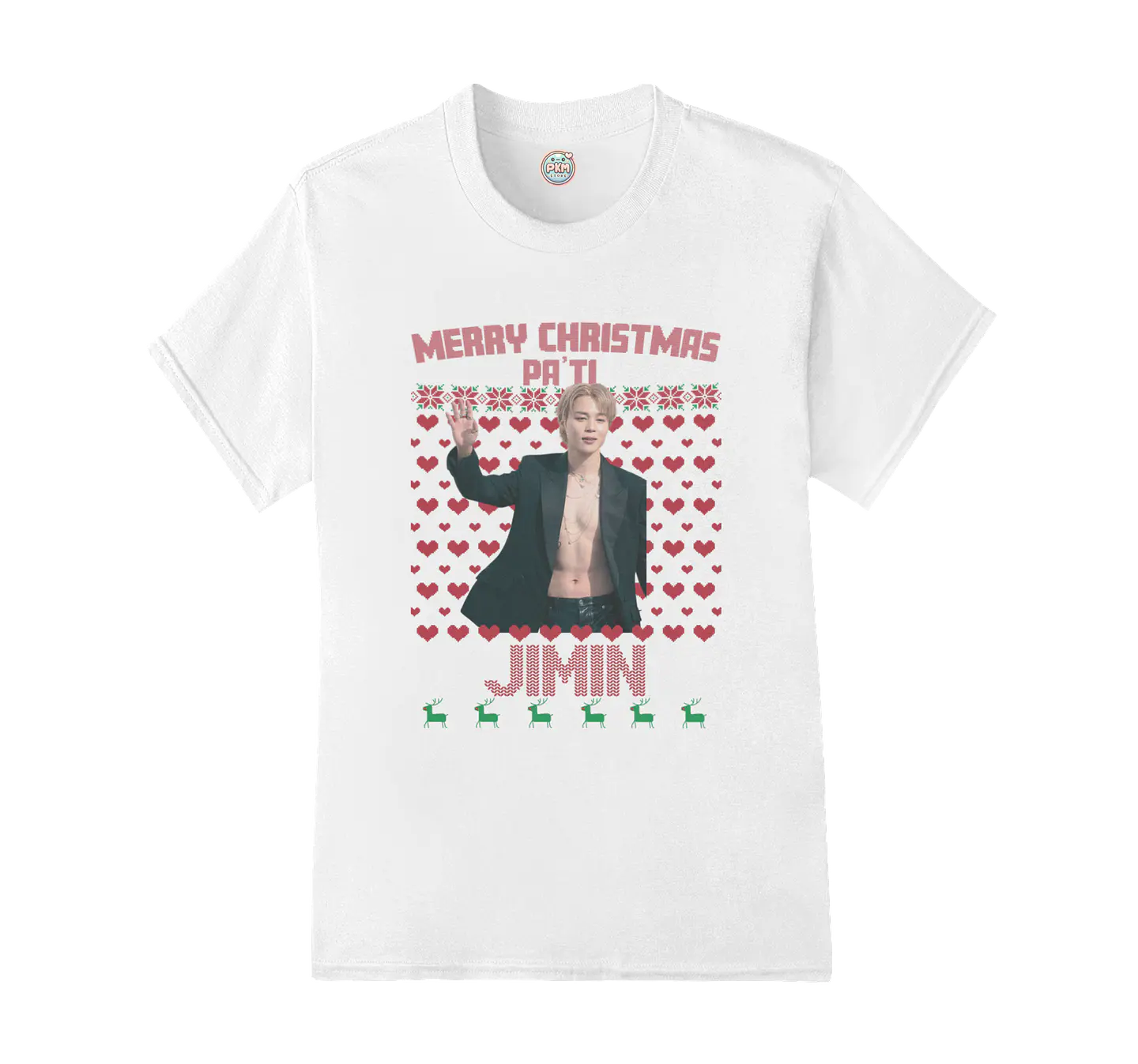 Polera Merry Christmas Pa' Ti Jimin 1