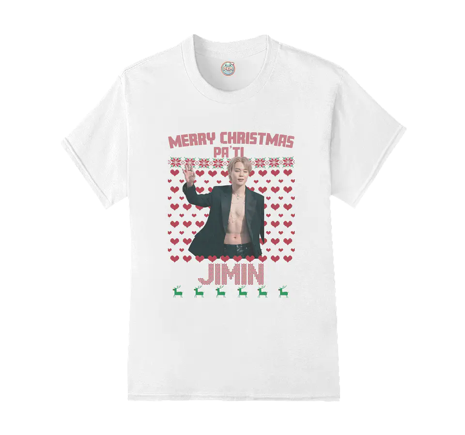 Polera Merry Christmas Pa' Ti Jimin 1