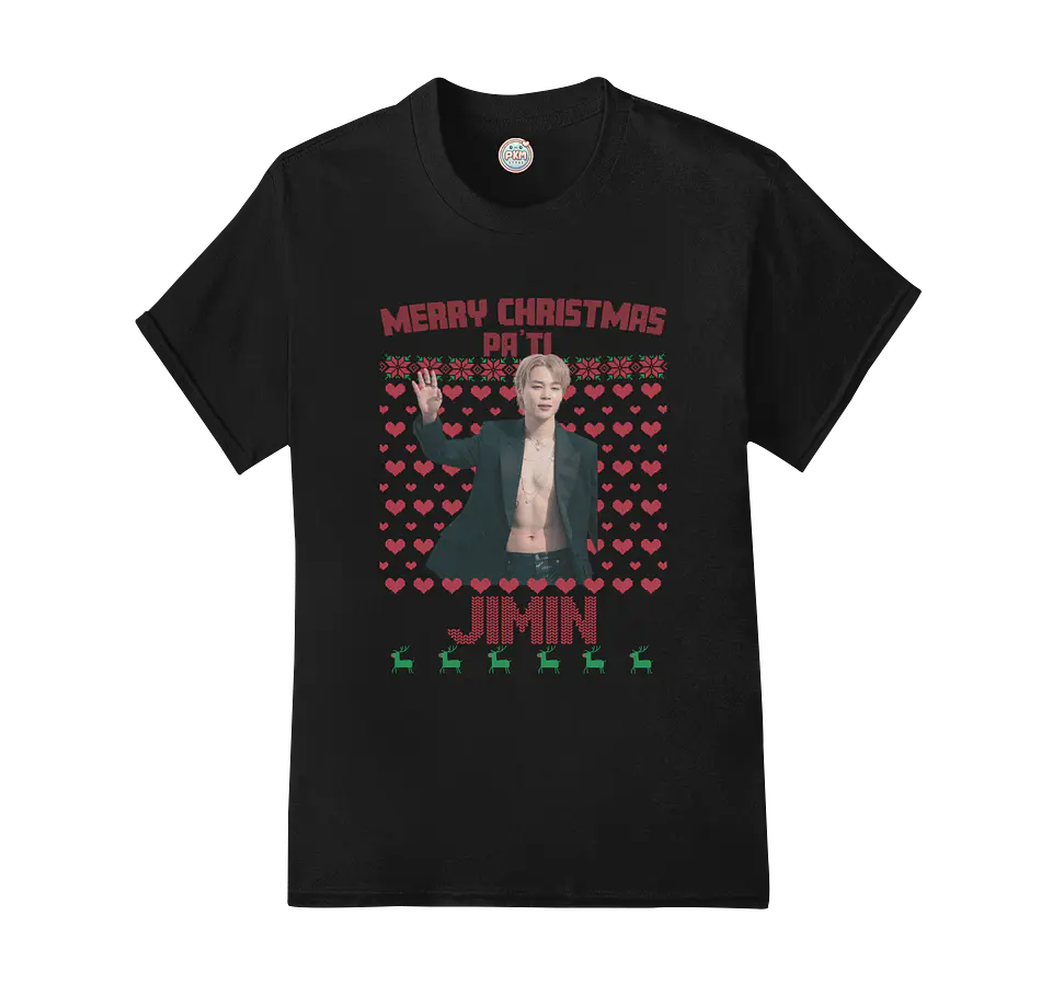 Polera Merry Christmas Pa' Ti Jimin 2