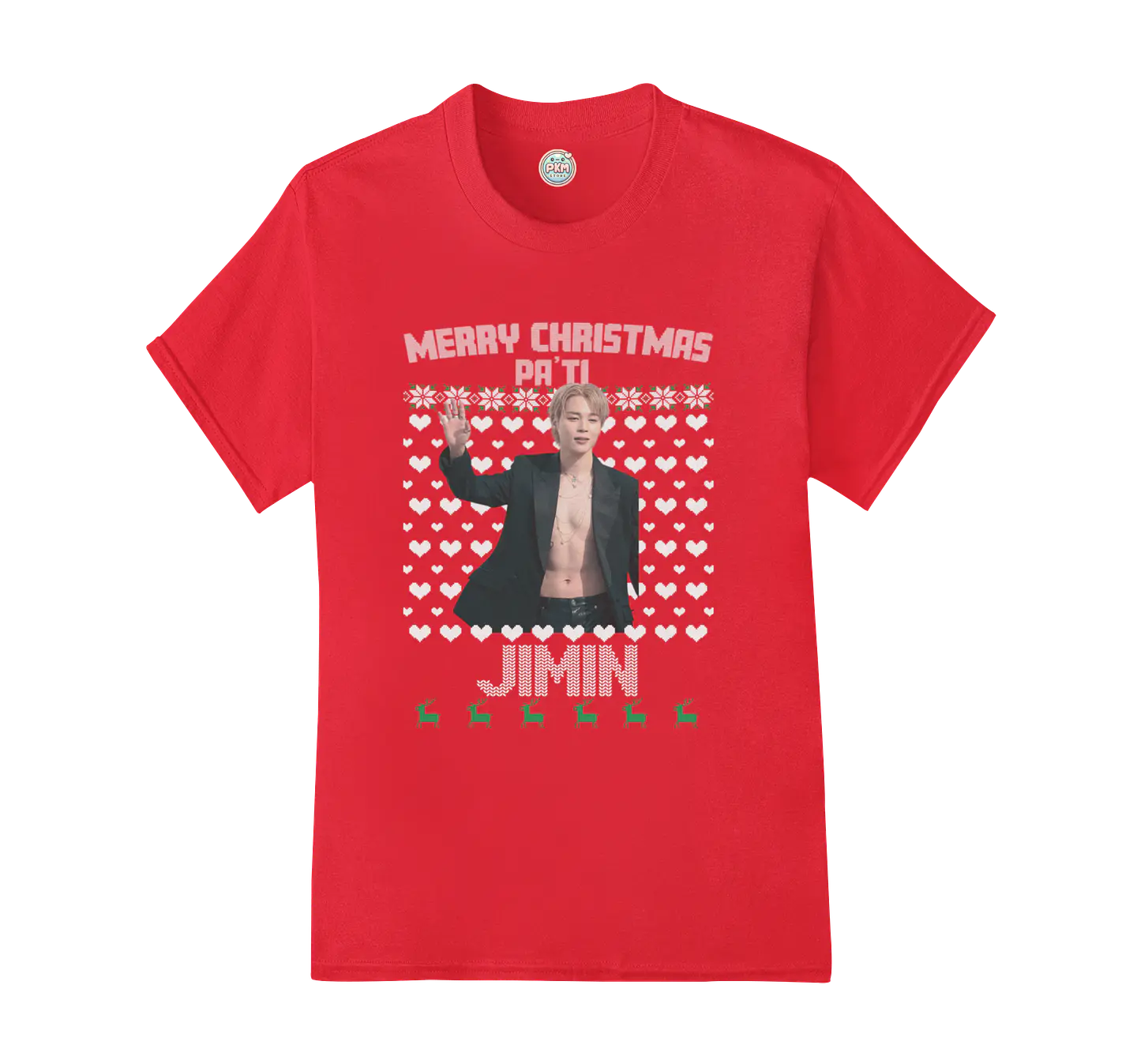 Polera Merry Christmas Pa' Ti Jimin 3