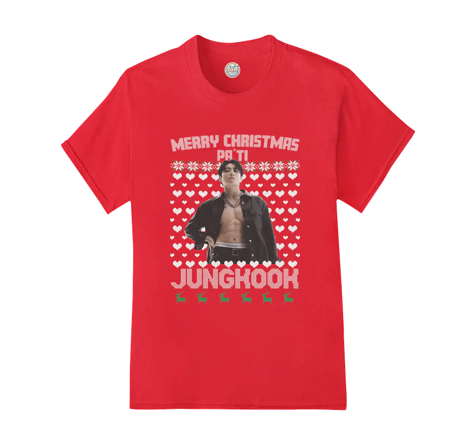 Polera Marry Chistmas Pa`ti Jungkook 3