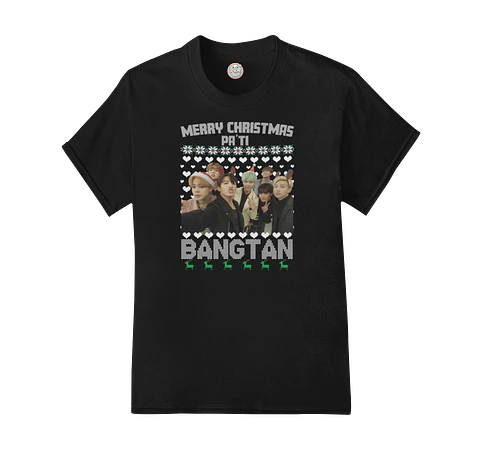 Polera BTS OT7 | Merry Christmas Bangtan Ver. 1