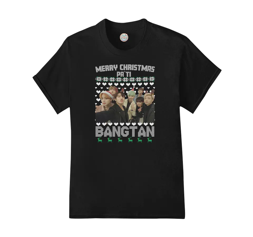Polera BTS OT7 | Merry Christmas Bangtan Ver. 1 1