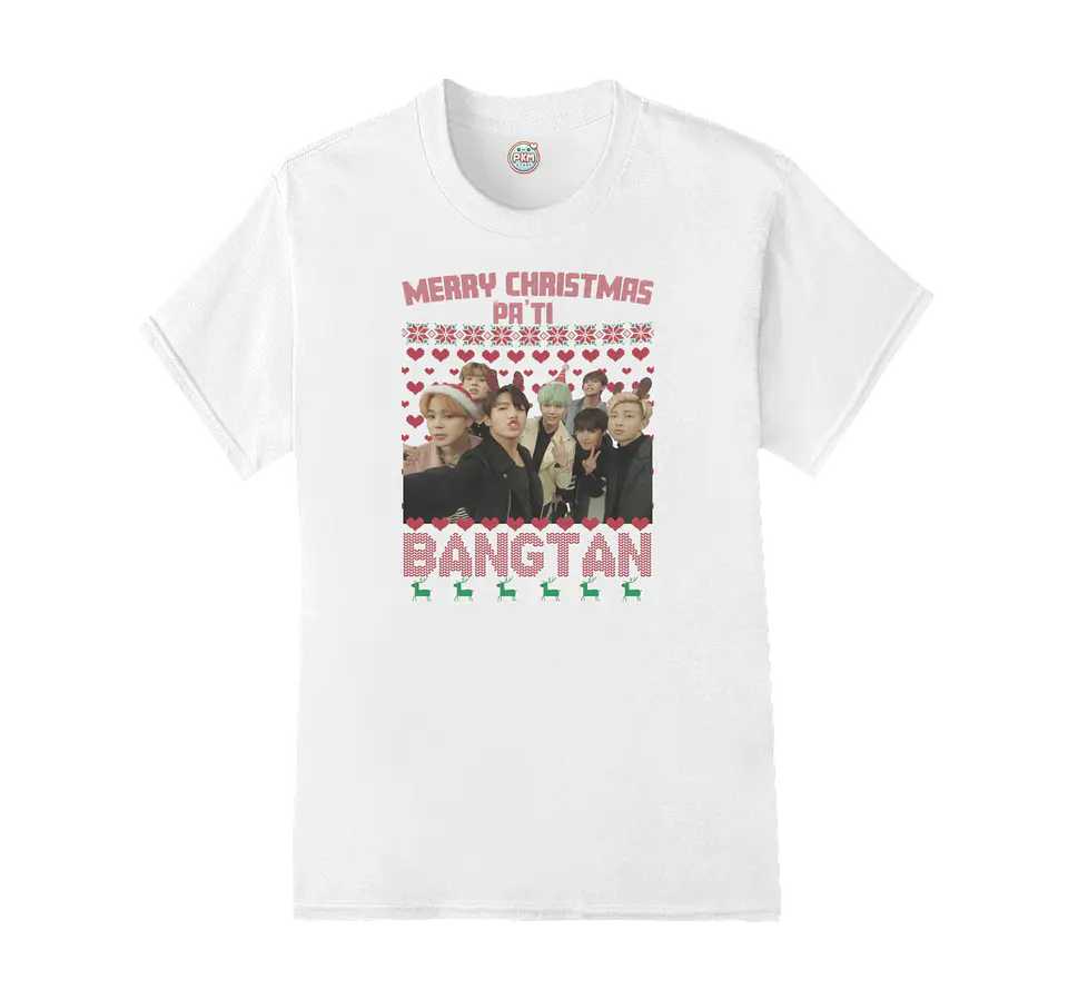 Polera BTS OT7 | Merry Christmas Bangtan Ver. 1 2
