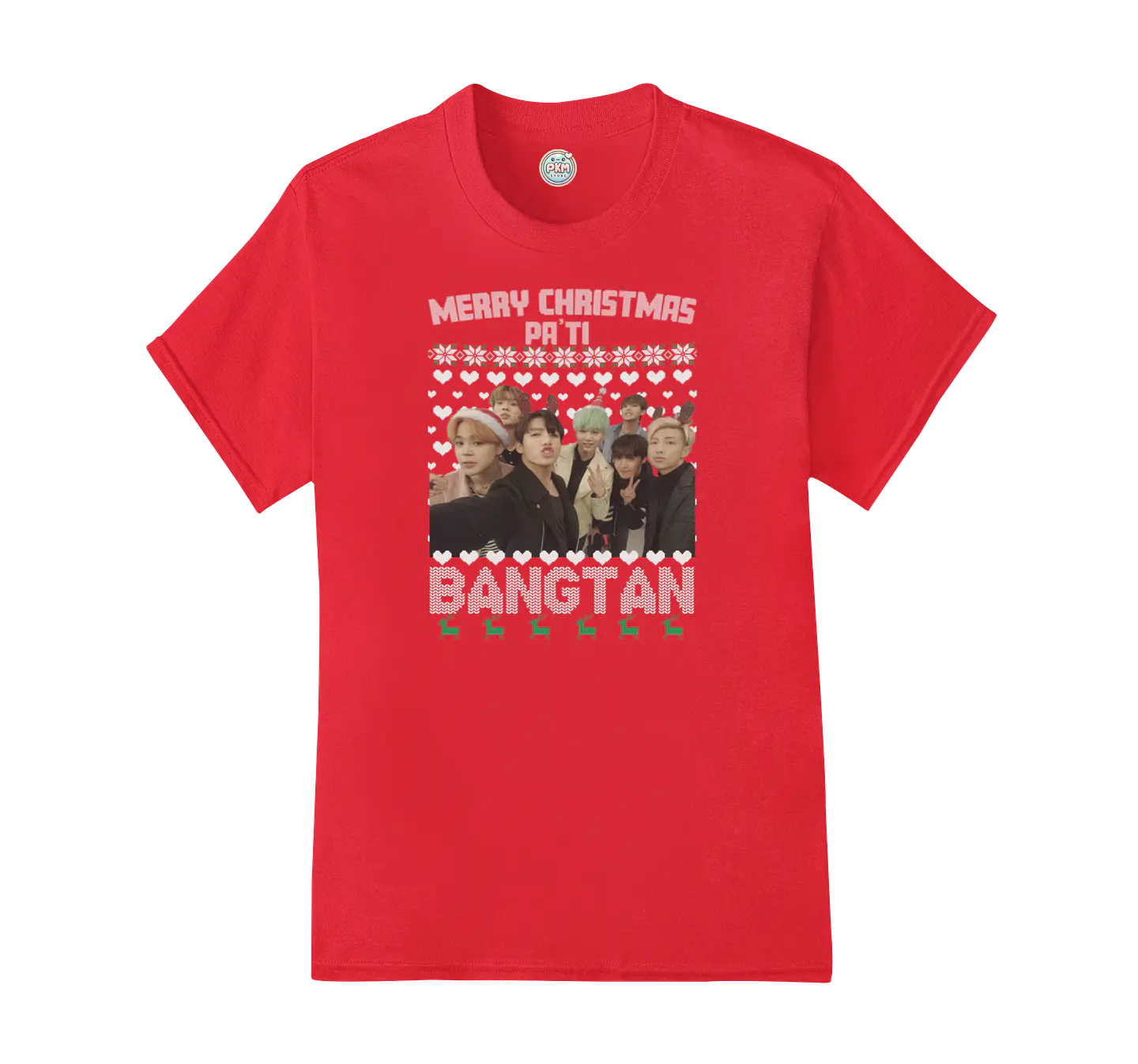 Polera BTS OT7 | Merry Christmas Bangtan Ver. 1 3