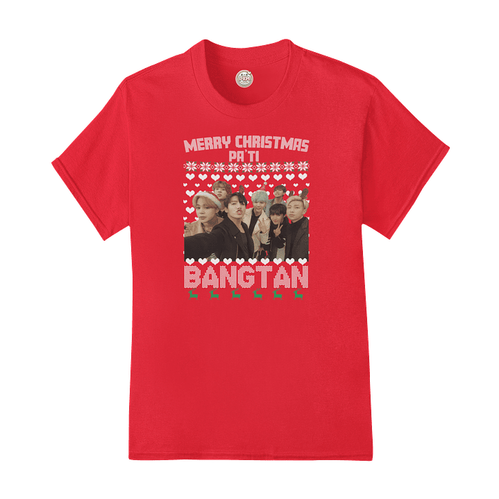 Polera Marry Chistmas Pa`ti Bangtan Ver.1 3