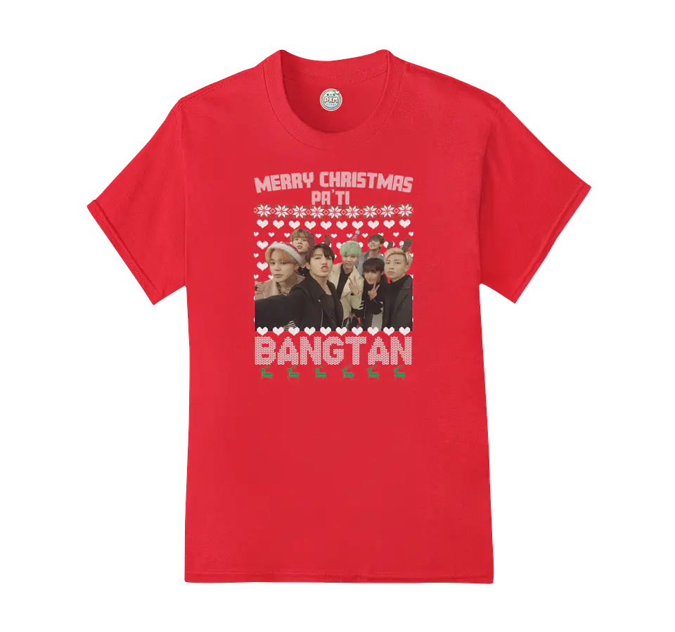 Polera BTS OT7 | Merry Christmas Bangtan Ver. 1 3