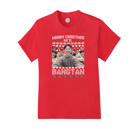 Polera BTS OT7 | Merry Christmas Bangtan Ver. 2
