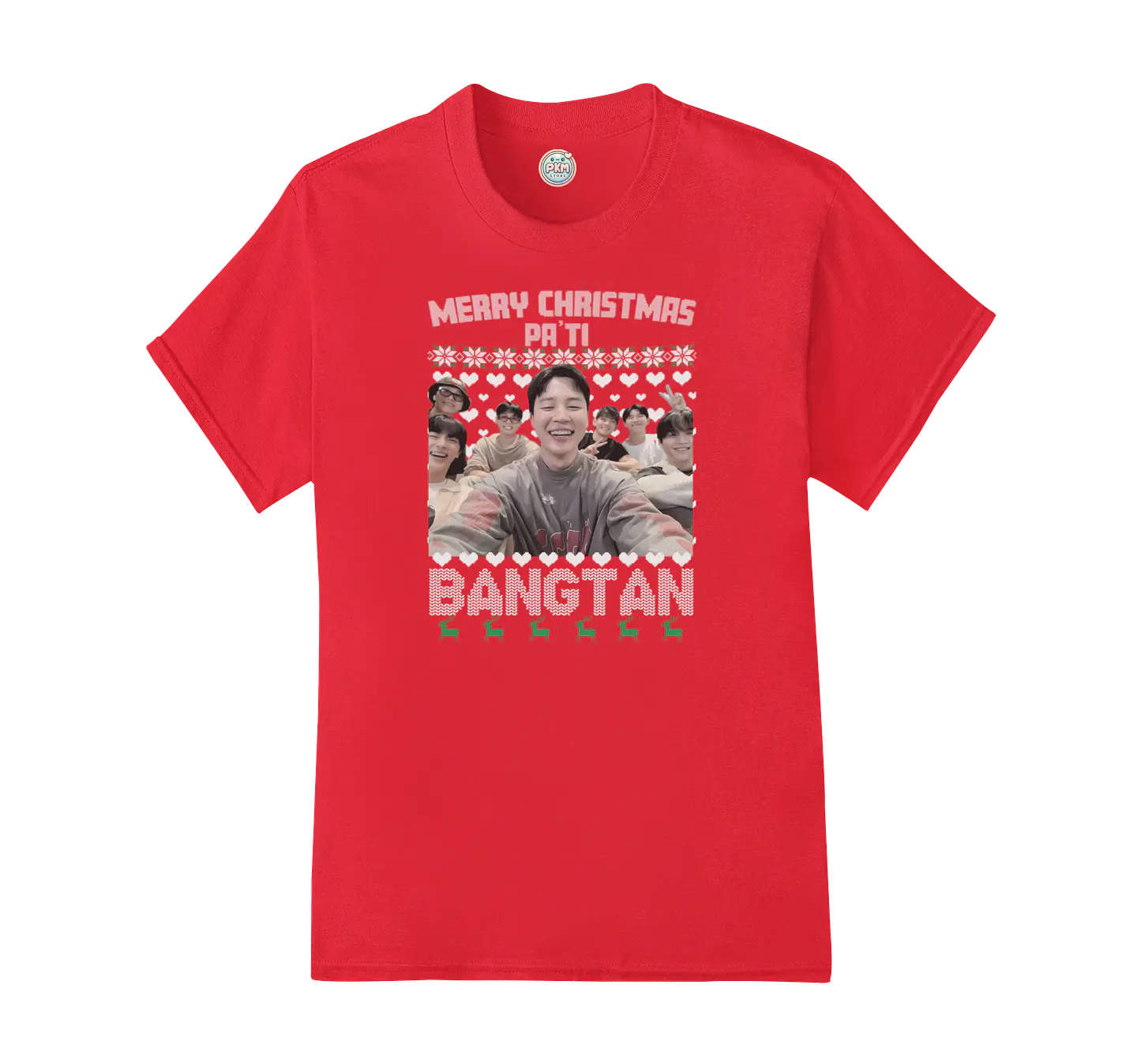 Polera BTS OT7 | Merry Christmas Bangtan Ver. 2 1