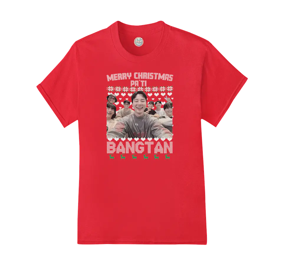 Polera BTS OT7 | Merry Christmas Bangtan Ver. 2 1