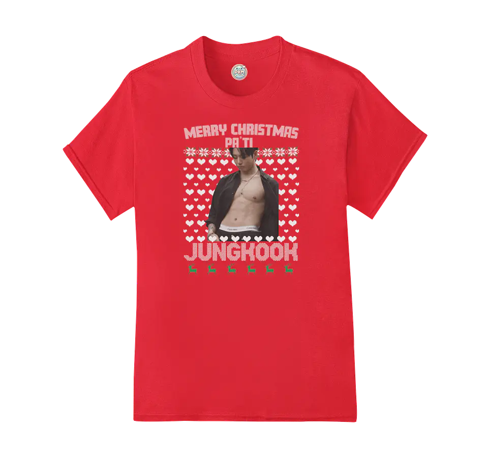 Polera Marry Chistmas Pa`ti Jungkook 4