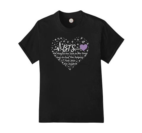 Polera BTS OT7 | Sparkle Heart