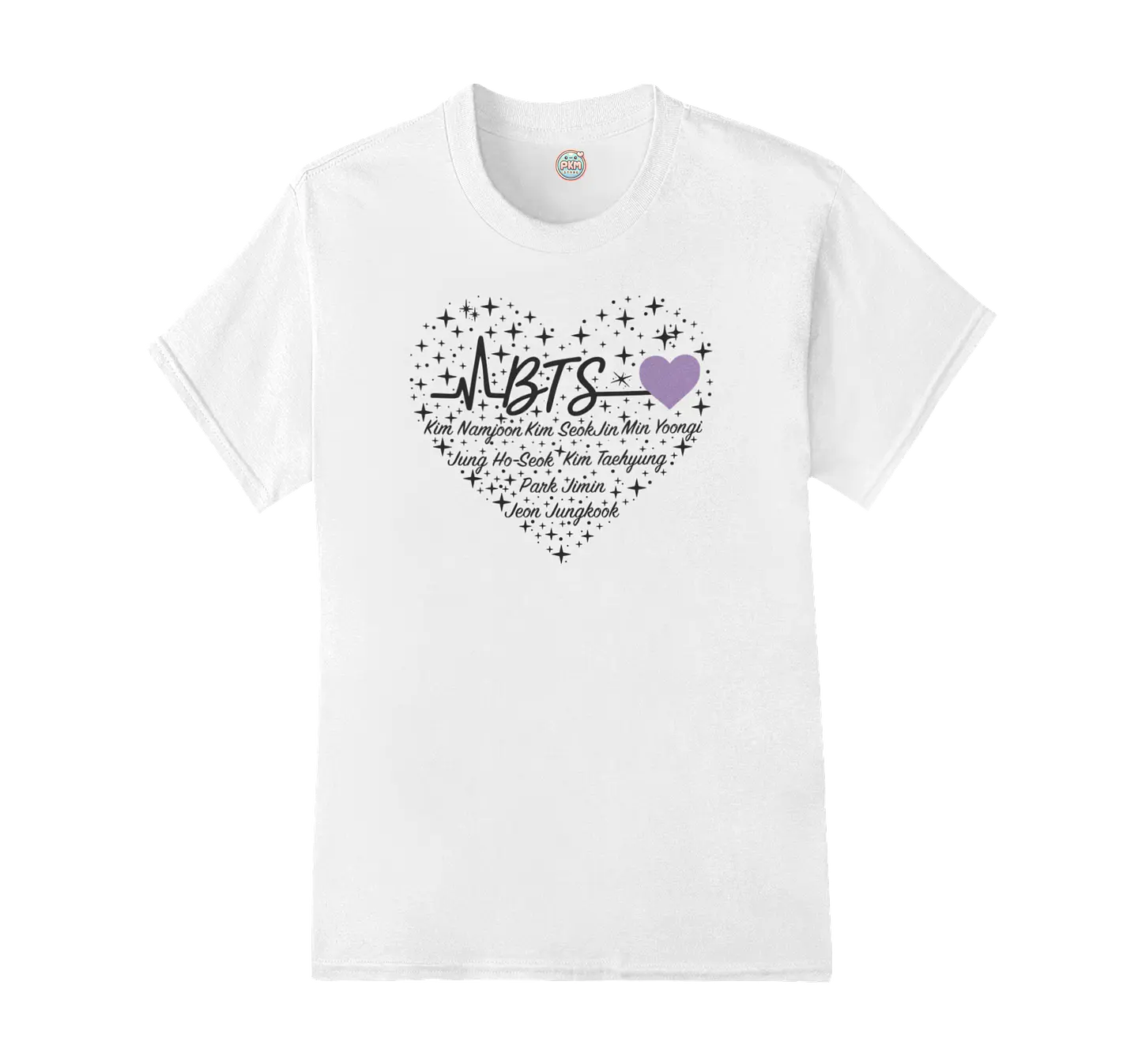 Polera BTS OT7 | Sparkle Heart 2