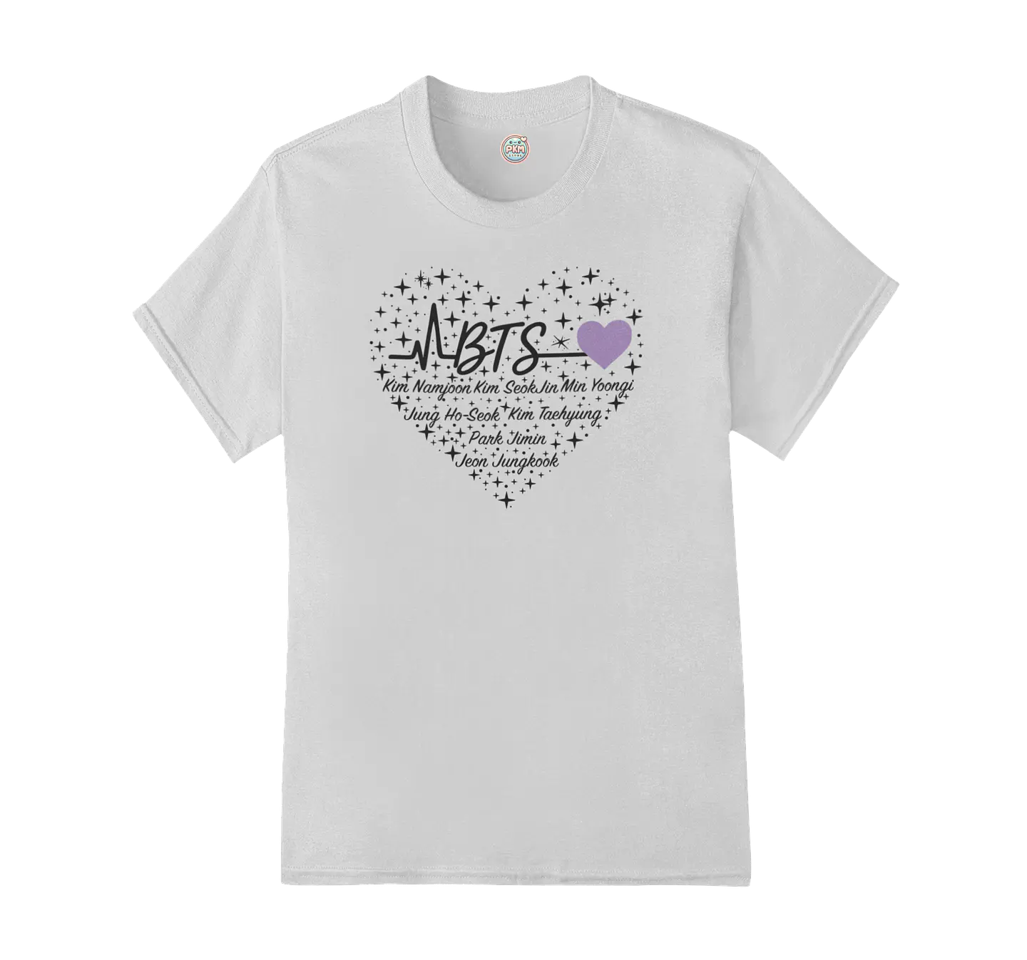 Polera BTS OT7 | Sparkle Heart 3