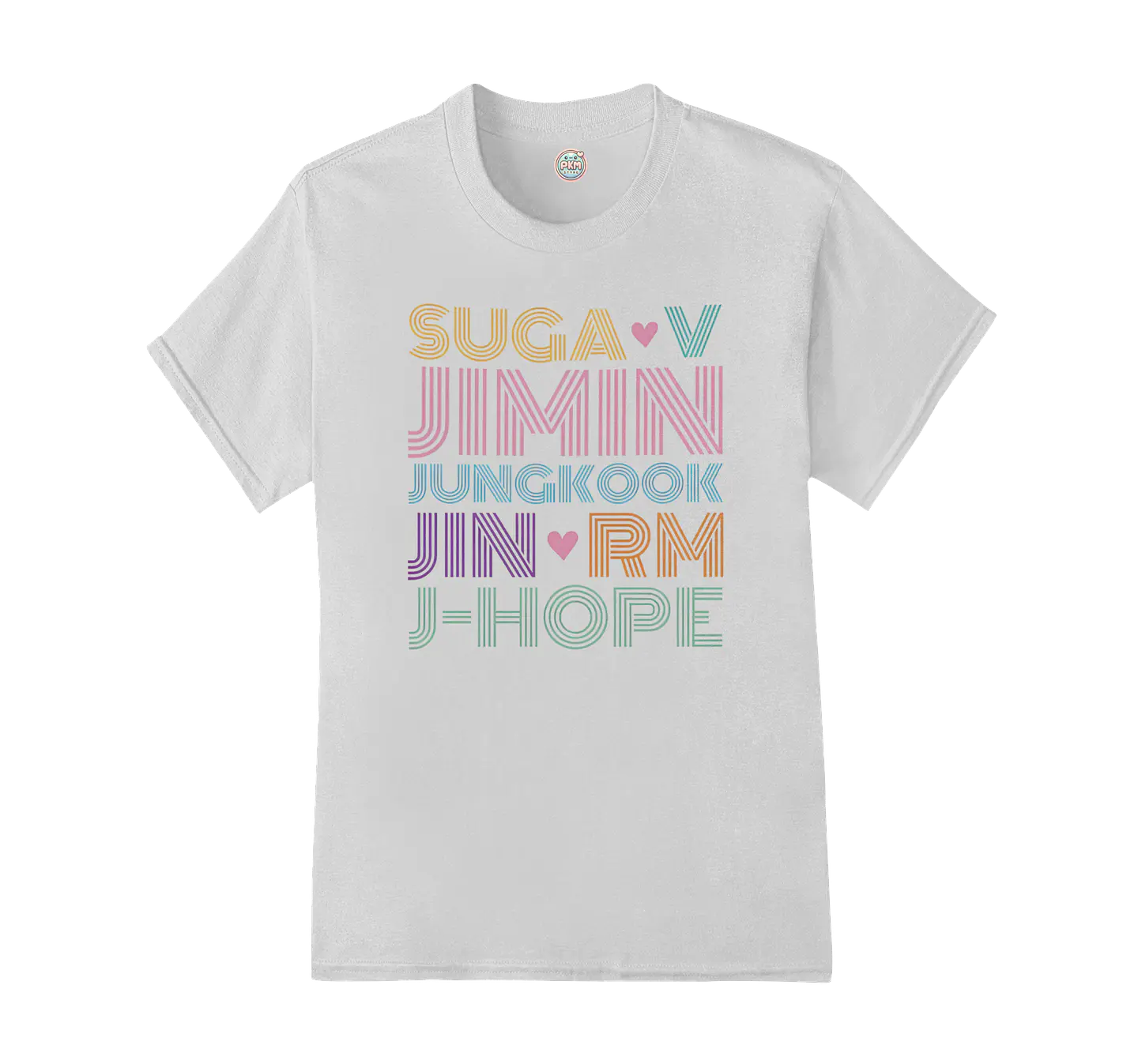 Polera BTS OT7 | Rainbow Line 3