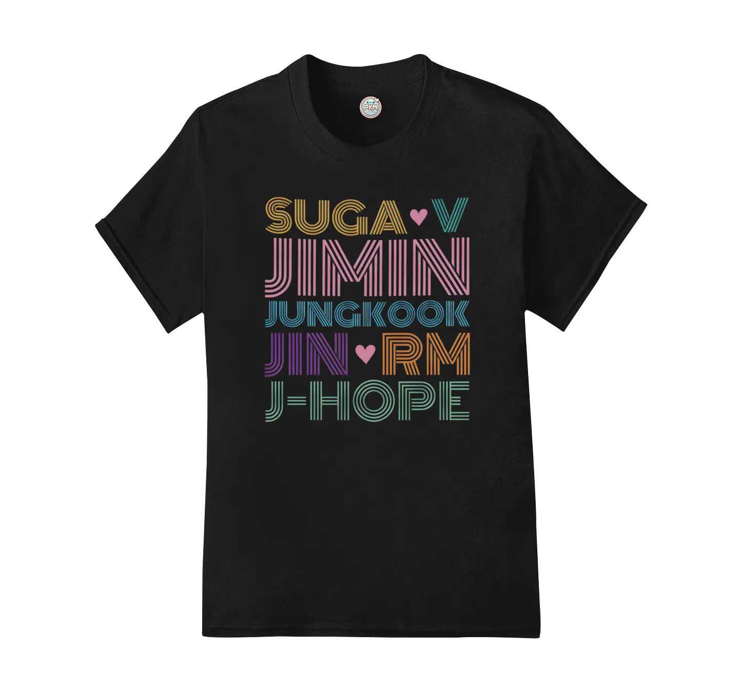 Polera BTS OT7 | Rainbow Line 1