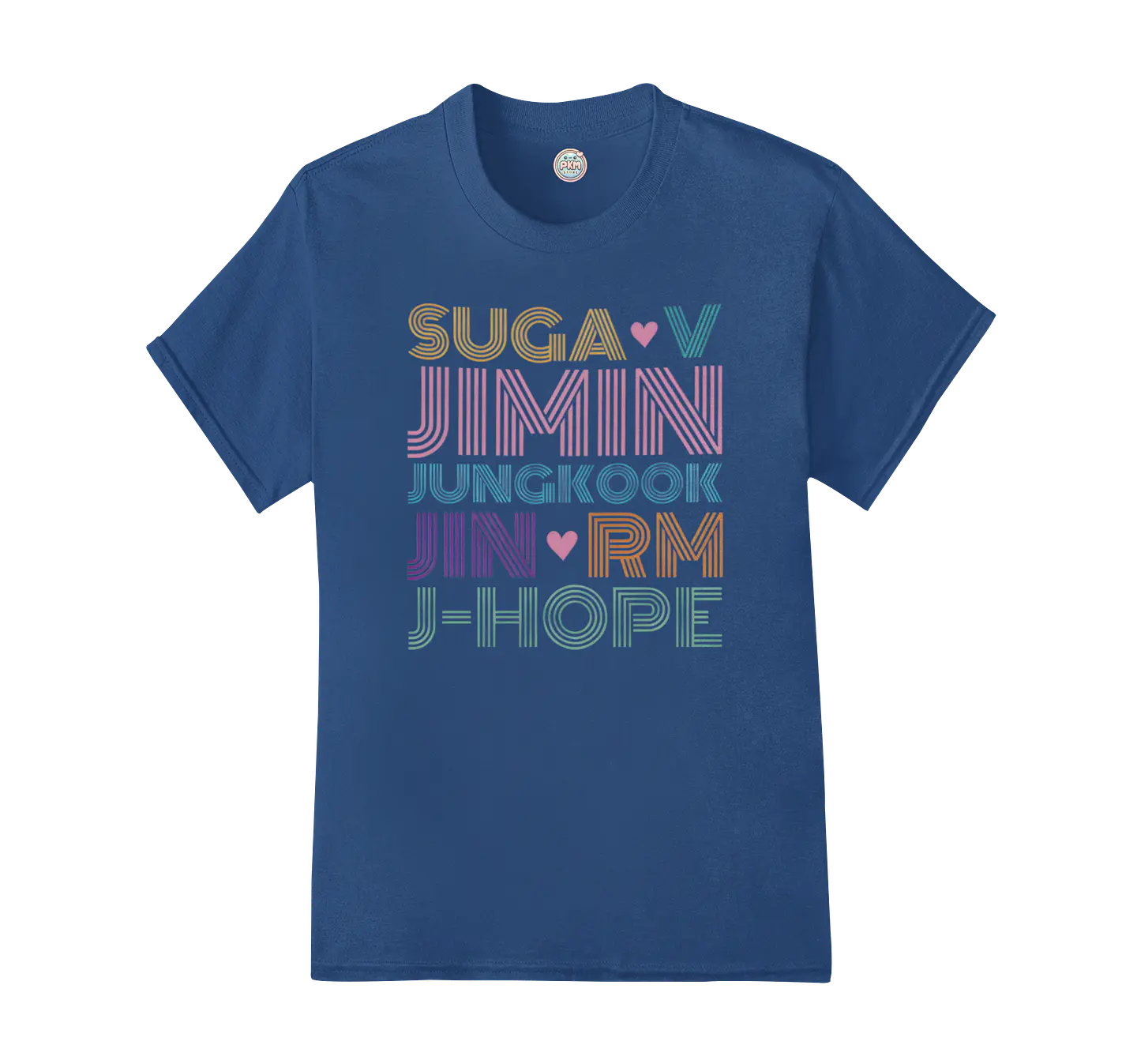 Polera BTS OT7 | Rainbow Line 4