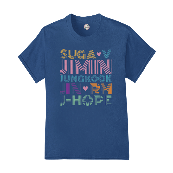 Polera BTS Rainbow Line 4