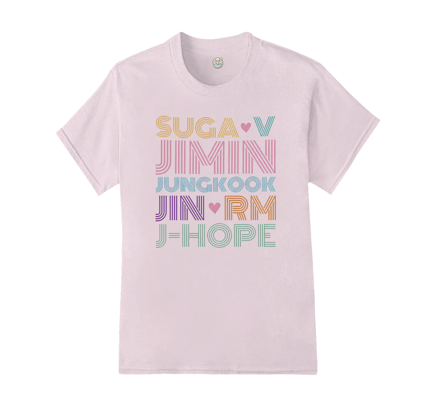Polera BTS OT7 | Rainbow Line 5