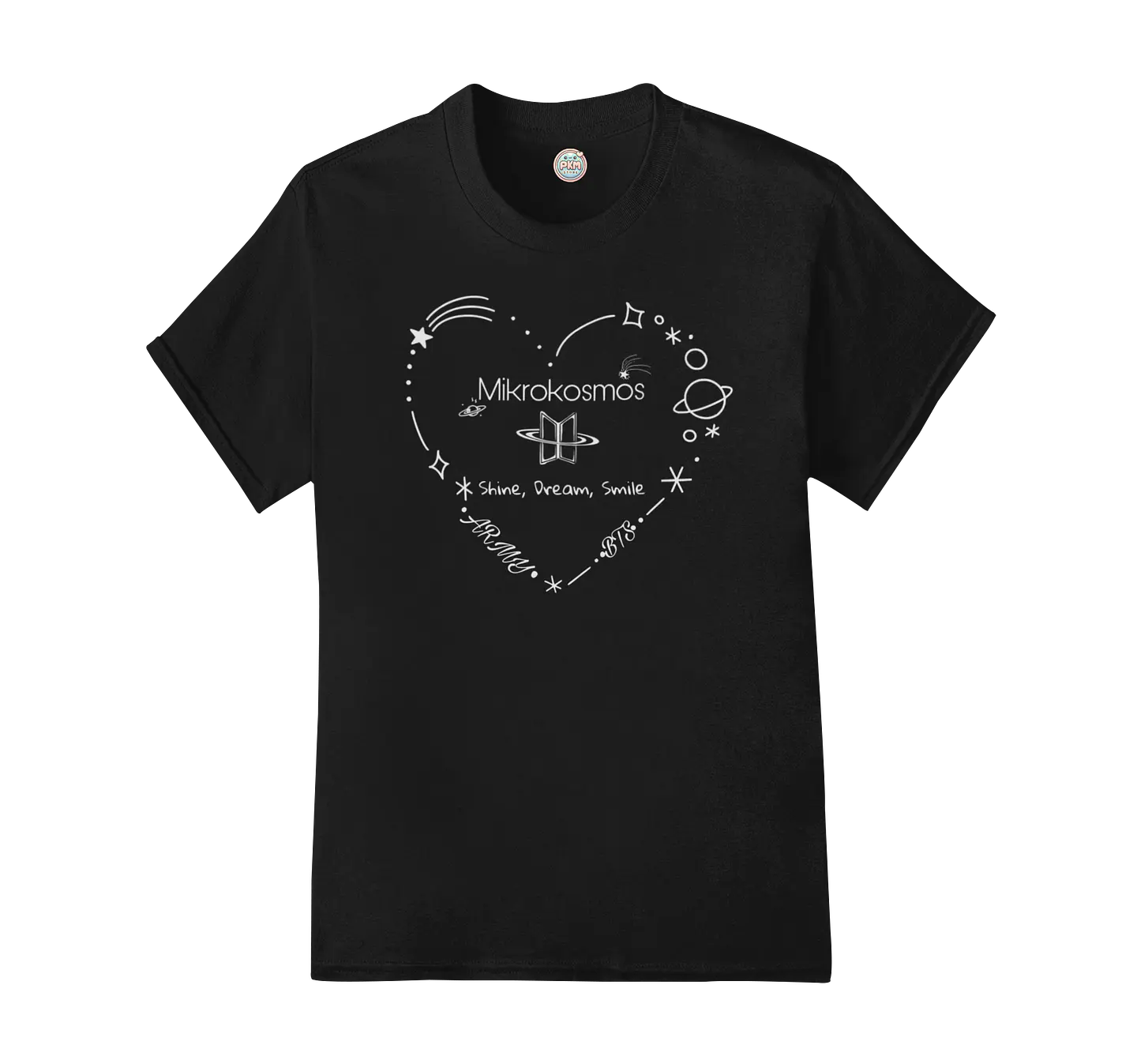 Polera BTS OT7 | Mikrokosmos Line Art 2