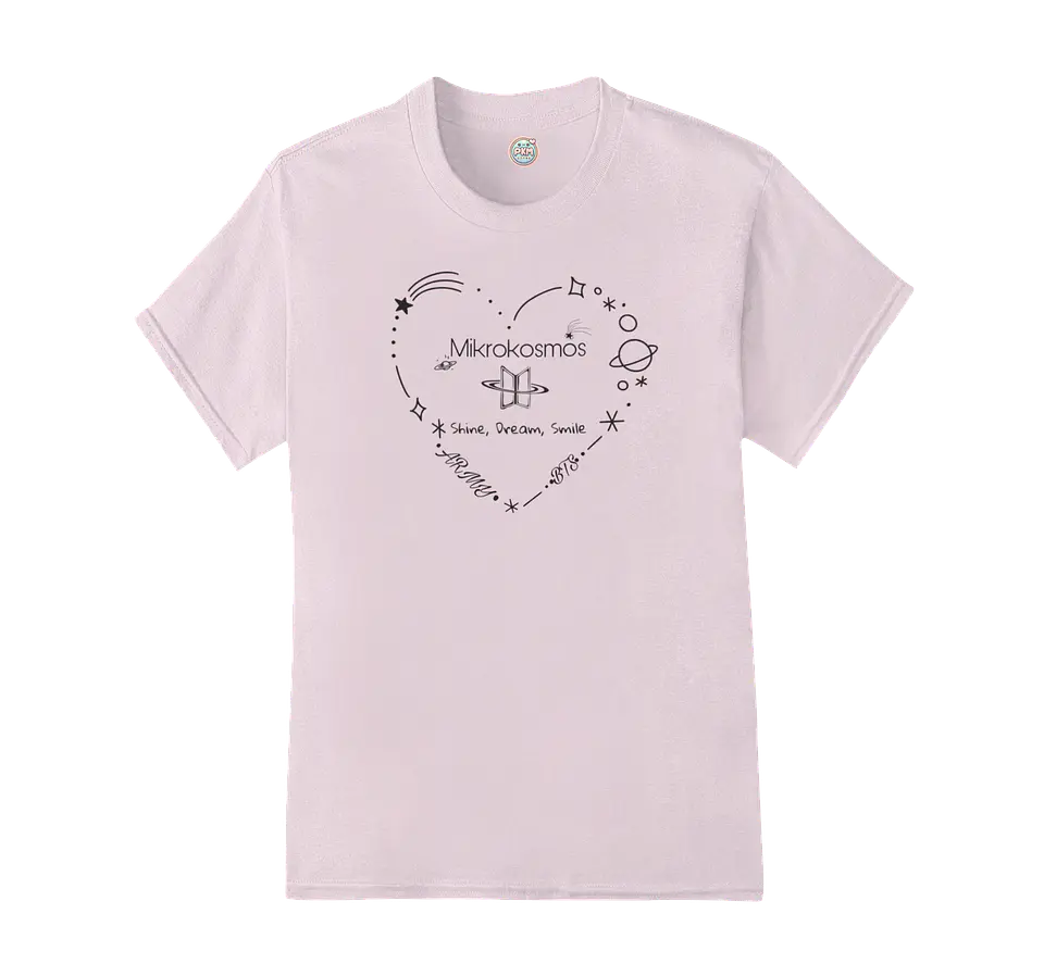 Polera BTS OT7 | Mikrokosmos Line Art 4