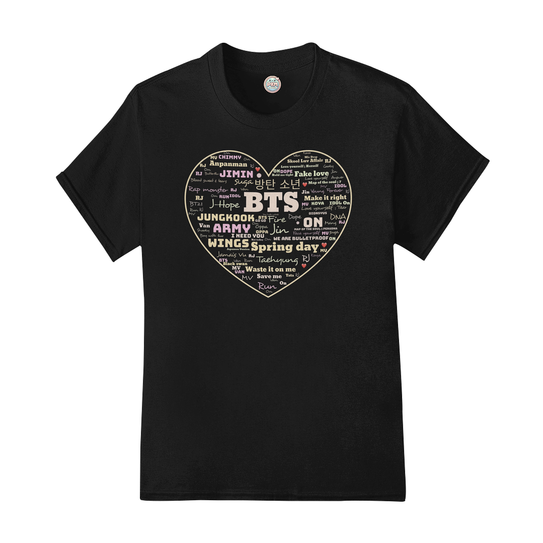 Polera BTS - Heart Edition 1
