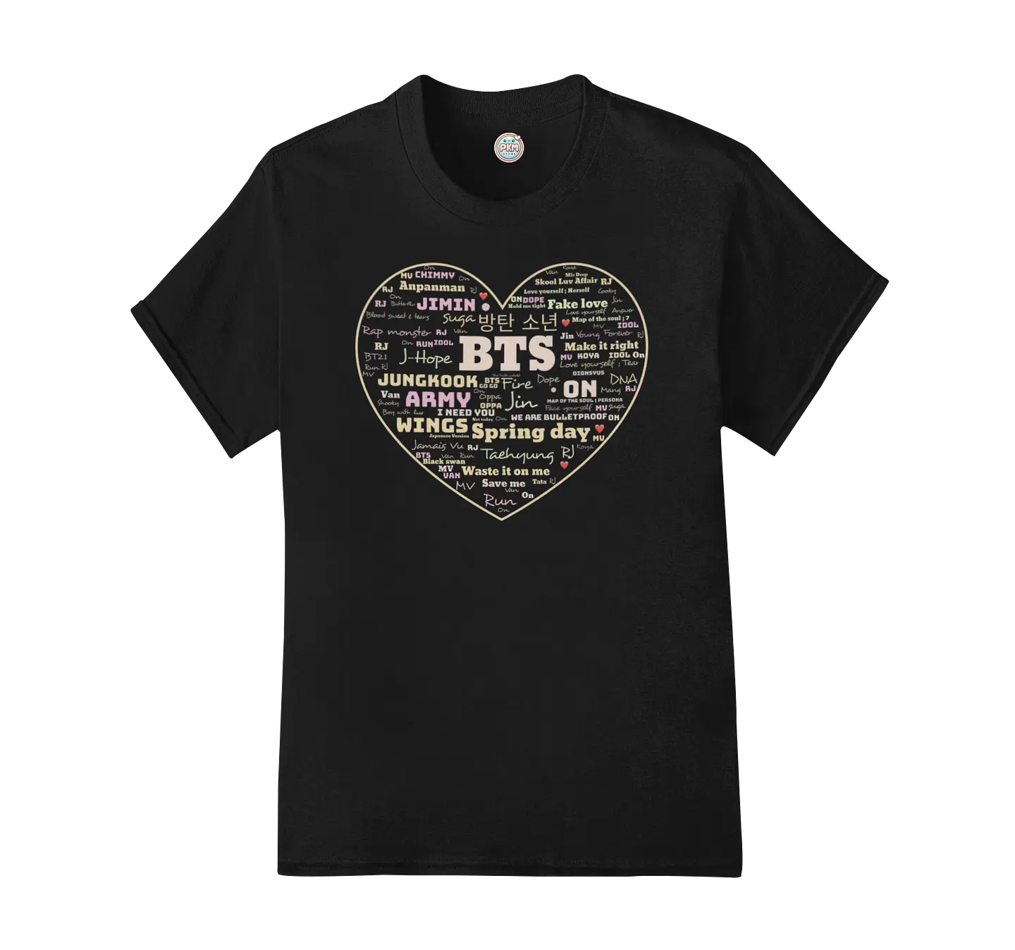 Polera BTS OT7 | Heart Edition 1
