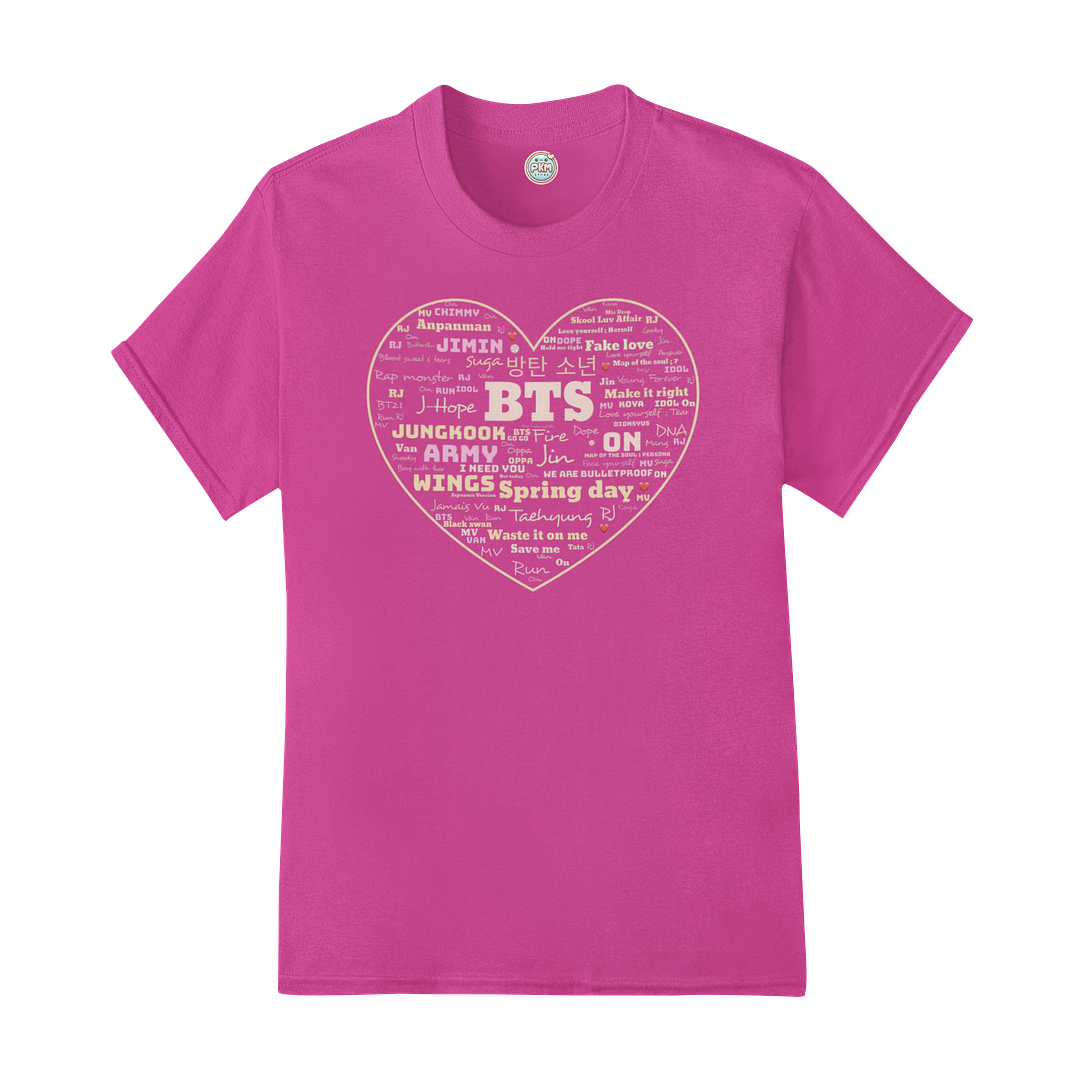 Polera BTS - Heart Edition 2