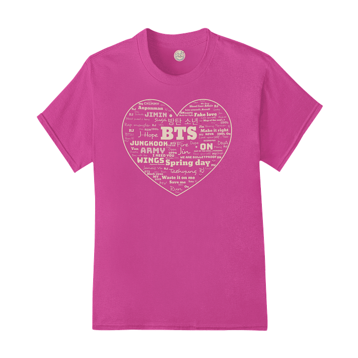 Polera BTS - Heart Edition 2