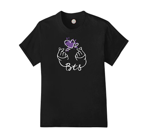 Polera BTS OT7 | Purple Finger Heart