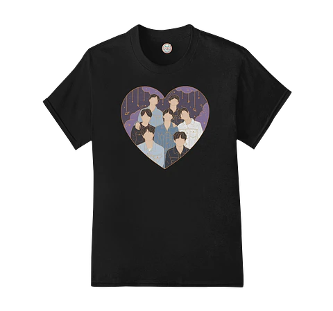Polera BTS OT7 | Bangtan Eternal Heart