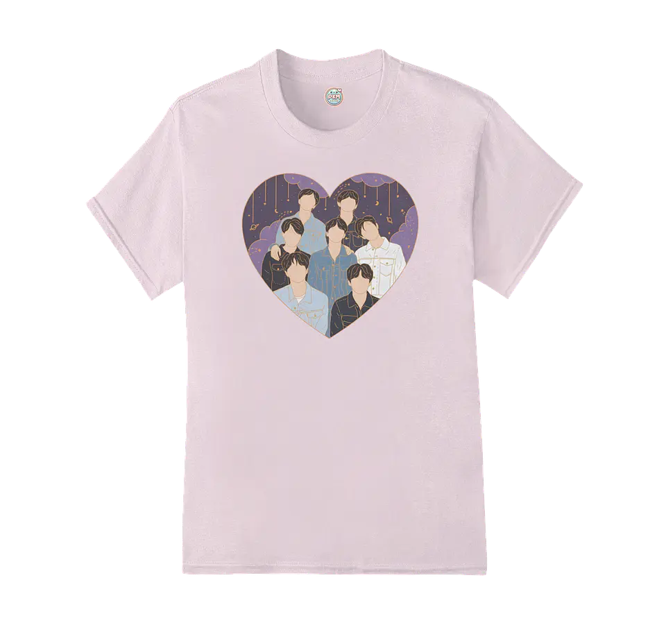 Polera BTS OT7 | Bangtan Eternal Heart 2