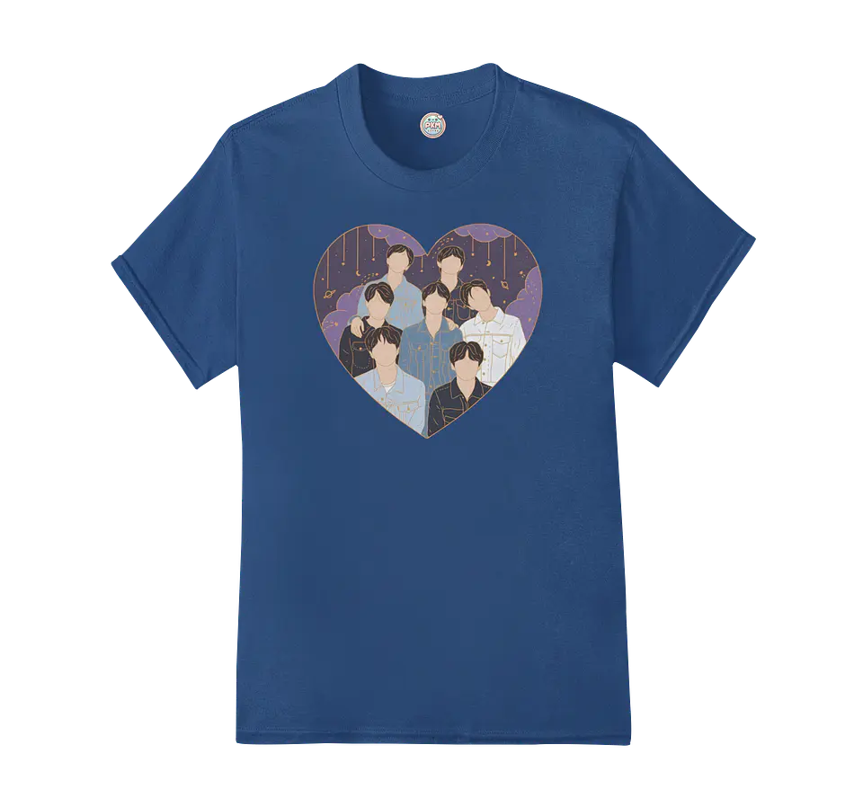 Polera BTS OT7 | Bangtan Eternal Heart 3