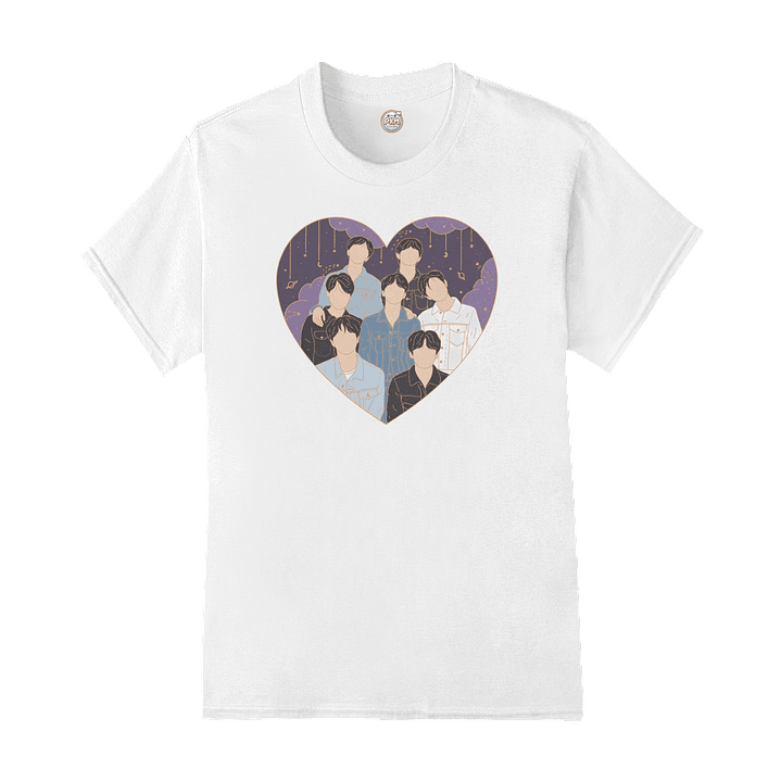 Polera Bangtan Eternal Heart 4