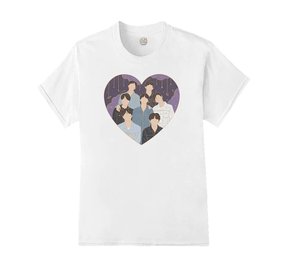 Polera BTS OT7 | Bangtan Eternal Heart 4