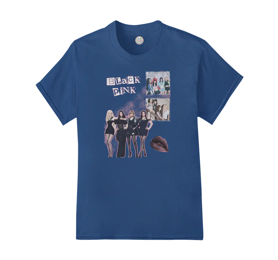 Polera Blackpink Pop Collage 4