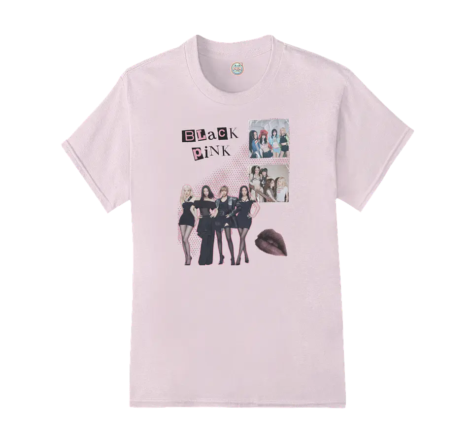 Polera Blackpink Pop Collage 5