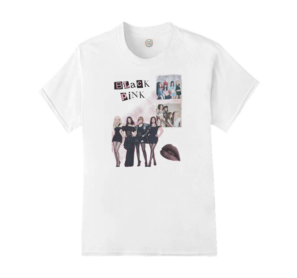 Polera Blackpink Pop Collage 6