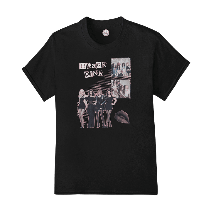 Polera Blackpink Pop Collage 1