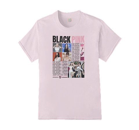 Polera Black Pink