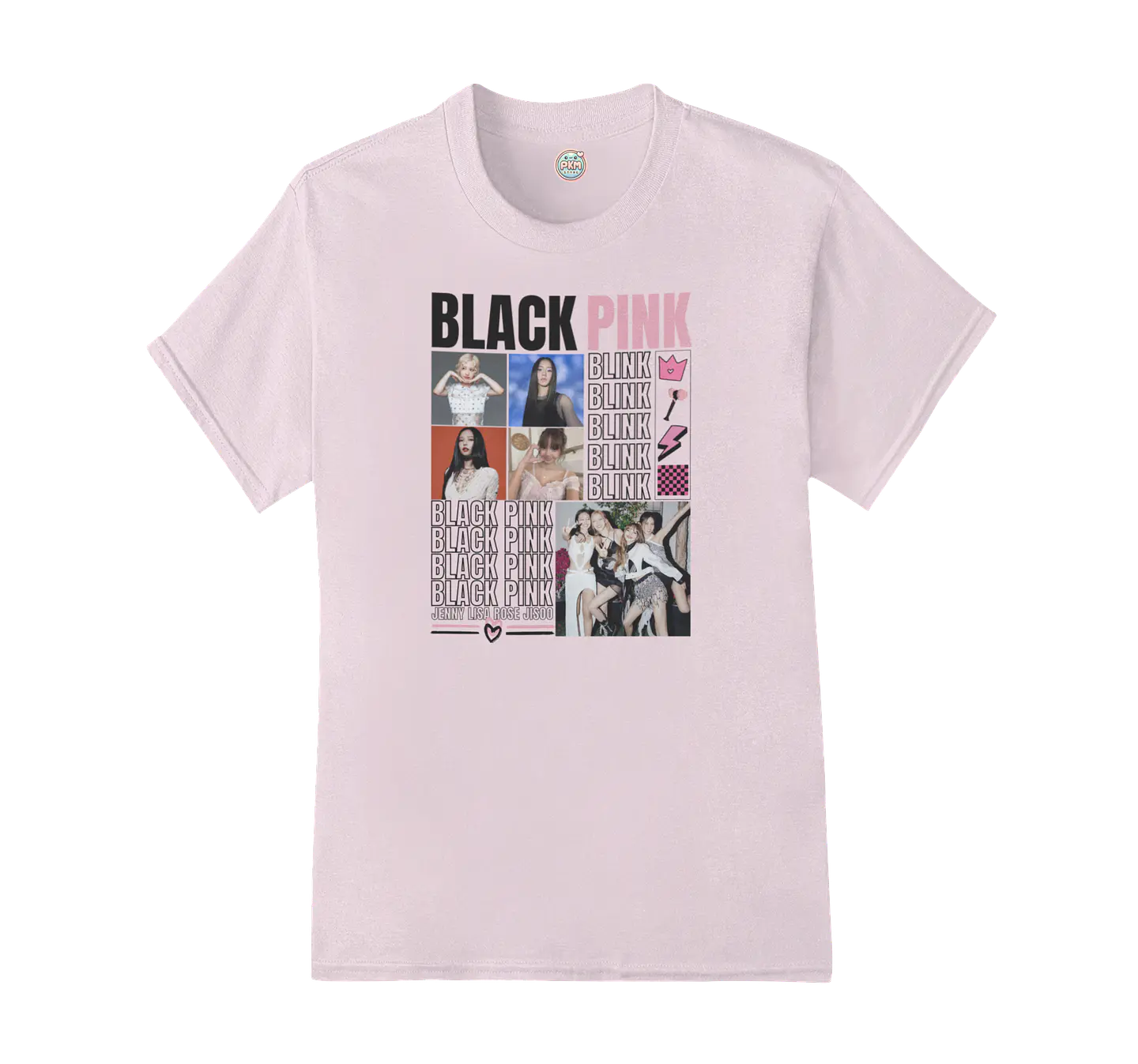 Polera Black Pink 1