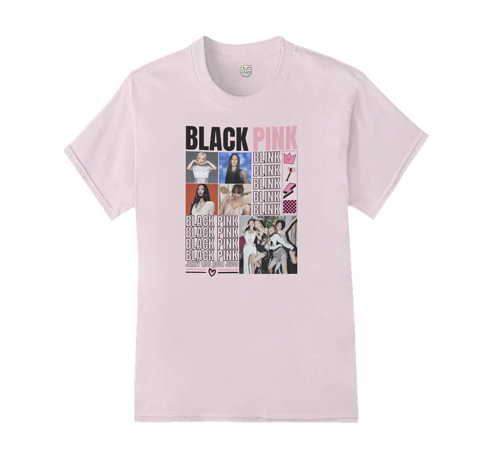 Polera Black Pink 1