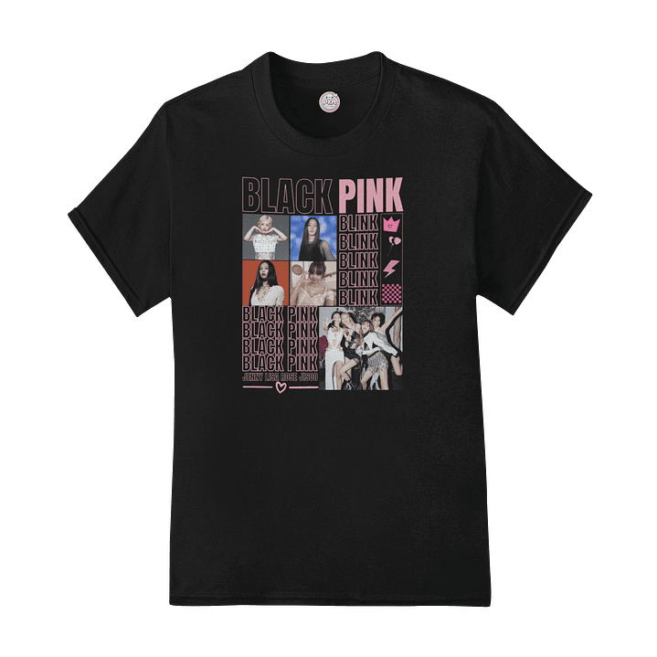 Polera Black Pink 4