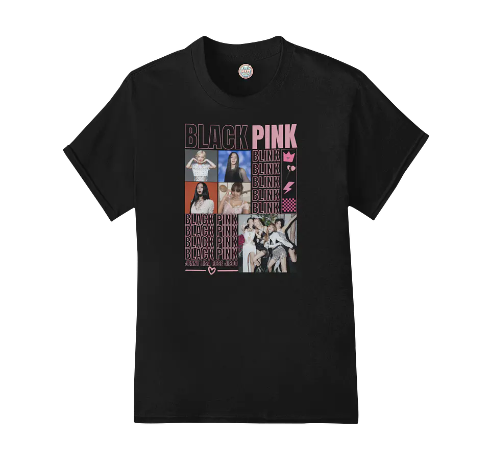 Polera Black Pink 4