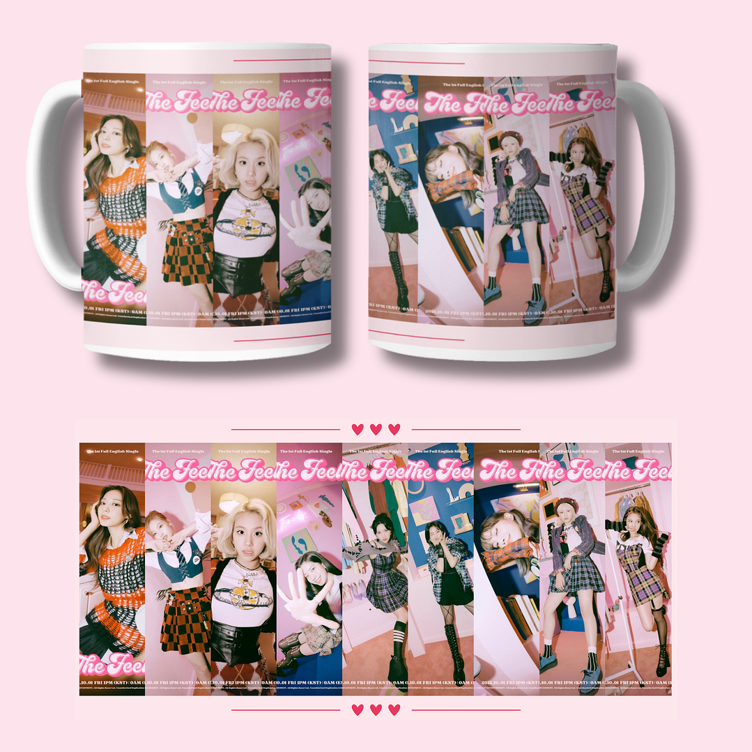 Tazón TWICE The Feels Era Edition 1