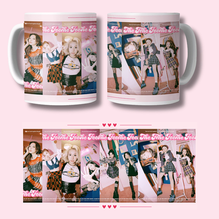 Tazón TWICE The Feels Era Edition 1