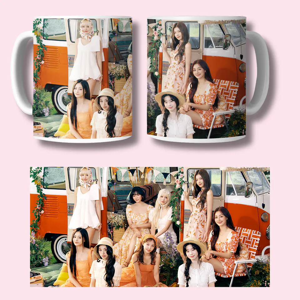 Tazon Twice Picnic Bloom Mug 1