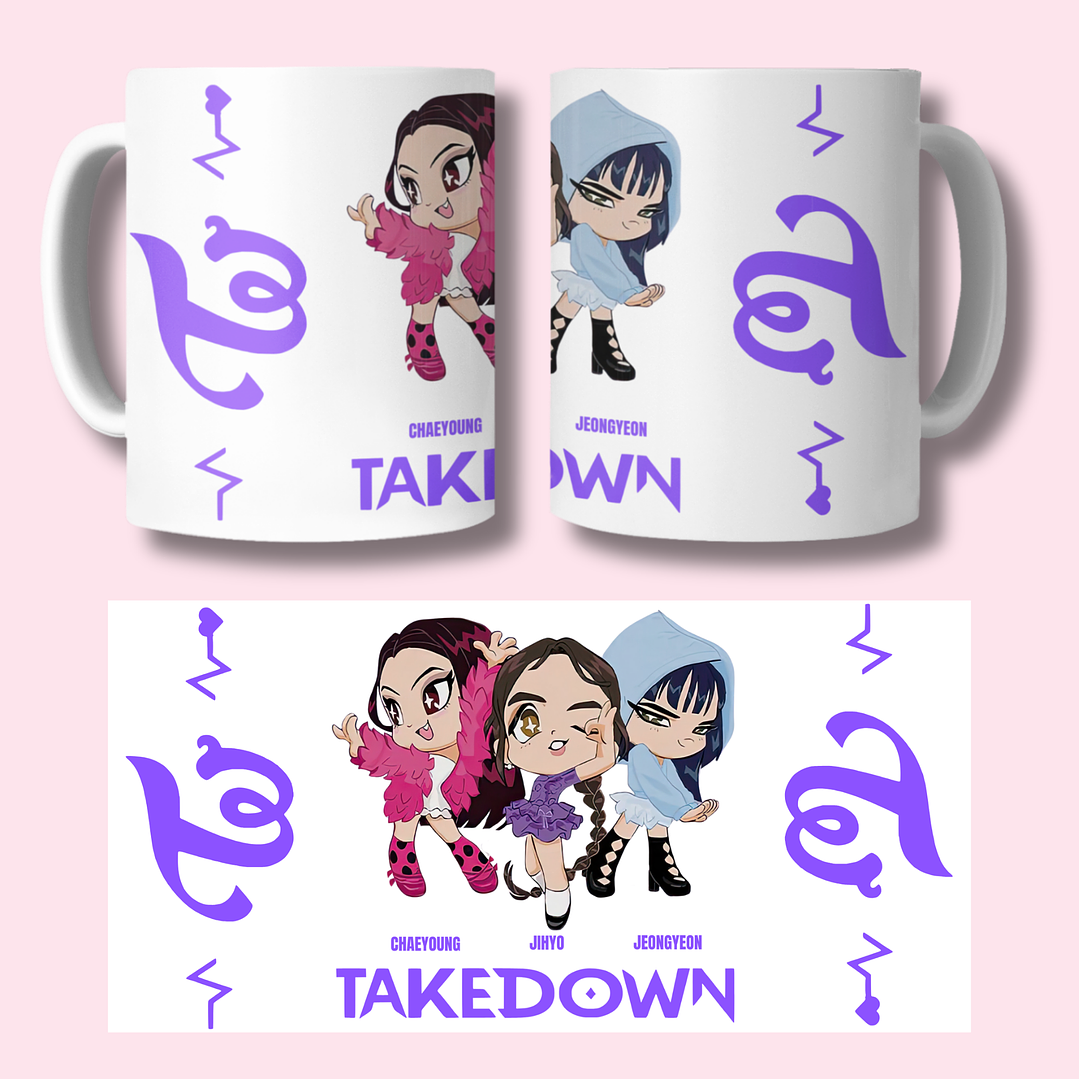 Tazon Takedown Huntrix/Twice  1