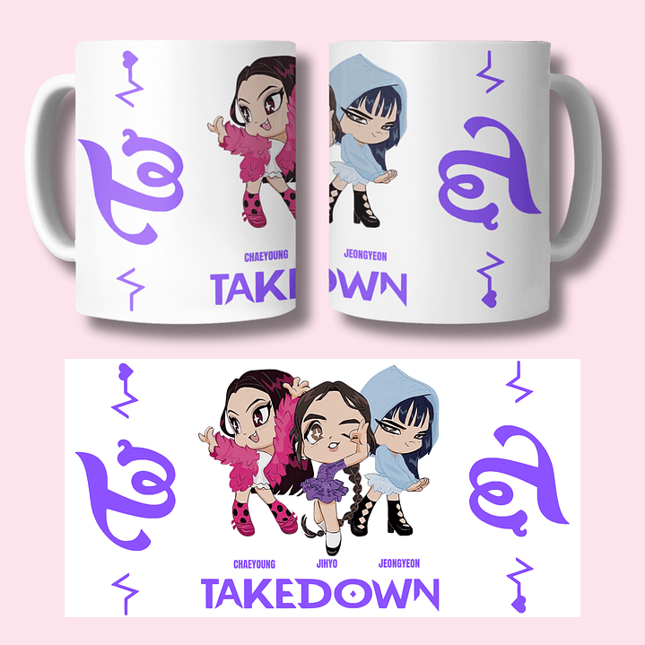 Tazon Takedown Huntrix/Twice  1