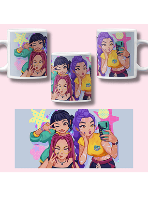 Tazon Huntrix Selfie Squad Mug